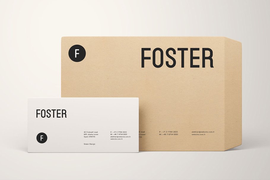 Foster Light Font preview
